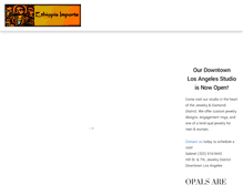 Tablet Screenshot of ethiopiaimports.com